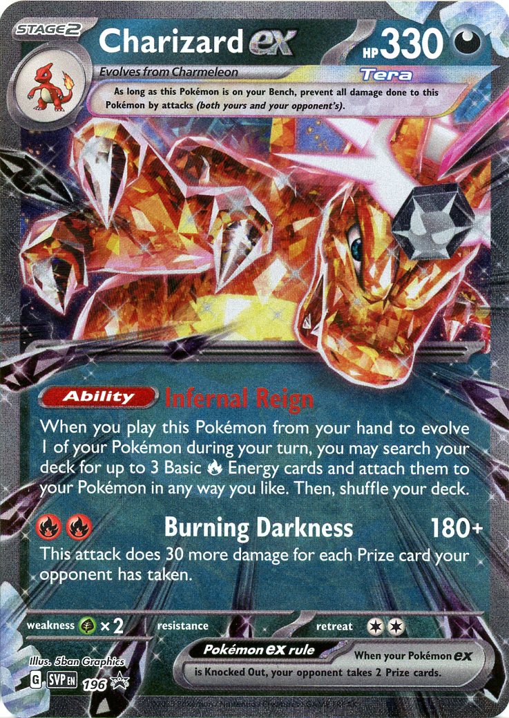 Charizard ex - SVP196 - Pokemon Scarlet & Violet promo