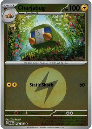 Charjabug - 065/217 - Reverse (Energy Symbol)