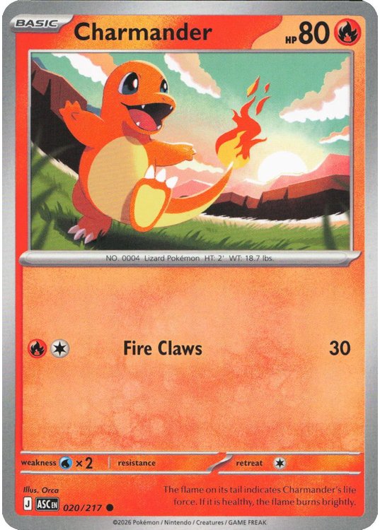 Charmander – 020/217