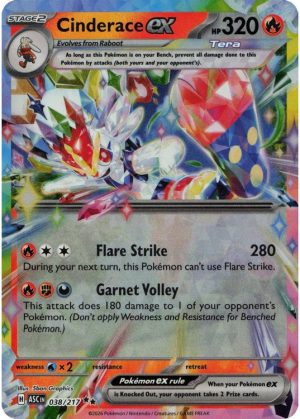 Cinderace ex - 038/217