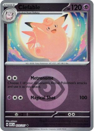 Clefable - 075/217 - Reverse (Energy Symbol)