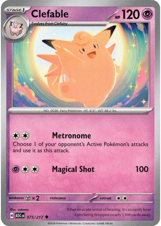 Clefable – 075/217