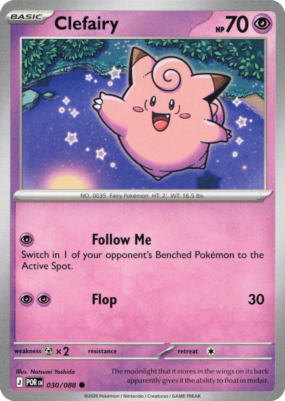Clefairy - 030/088