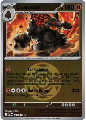 Coalossal - 120/217 - Reverse (Poke Ball)
