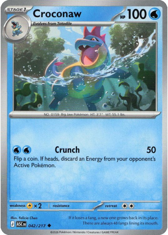 Croconaw – 042/217