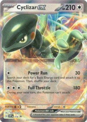 Cyclizar ex - SVP018 - Pokemon Scarlet & Violet promo