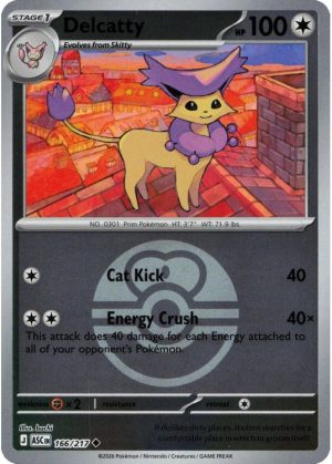 Delcatty - 166/217 - Reverse (Poke Ball)