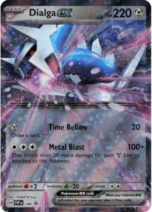 Dialga ex - SVP180 - Pokemon Scarlet & Violet promo