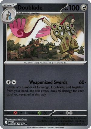 Doublade - 057/088 - Reverse
