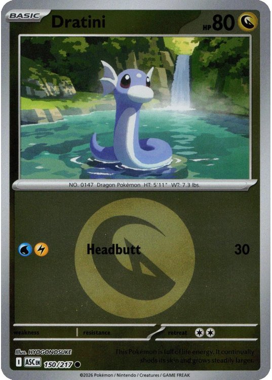 Dratini - 150/217 - Reverse (Energy Symbol)