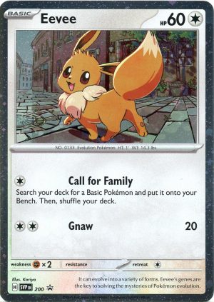 Eevee - SVP200 - Pokemon Scarlet & Violet promo