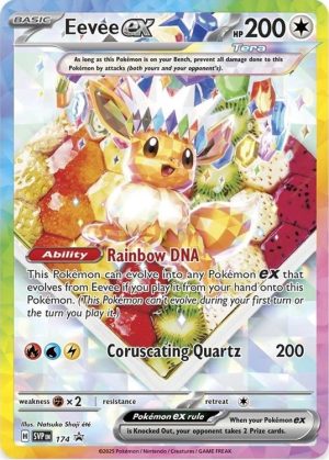 Eevee ex - SVP174 - Pokemon Scarlet & Violet promo