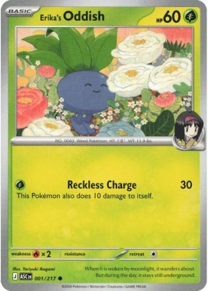 Erika's Oddish - 001/217