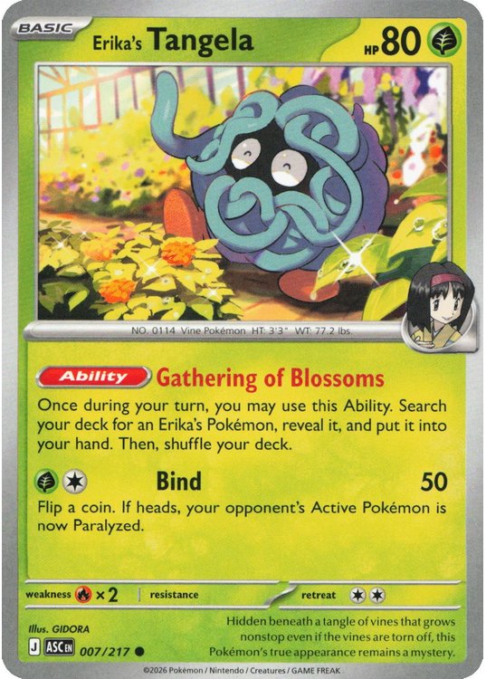 Erika’s Tangela – 007/217
