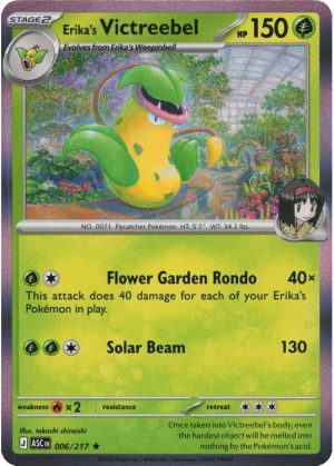 Erika's Victreebel - 006/217 (Holo)