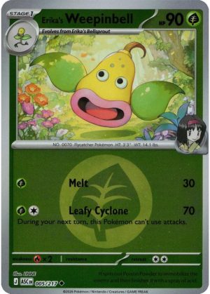 Erika's Weepinbell - 005/217 - Reverse (Energy Symbol)