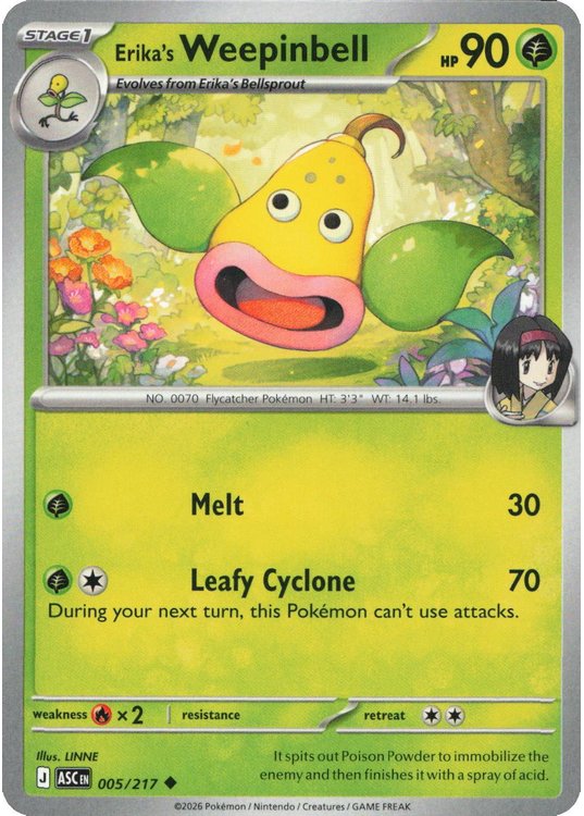 Erika’s Weepinbell – 005/217
