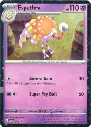 Espathra - SVP010 - Pokemon Scarlet & Violet promo