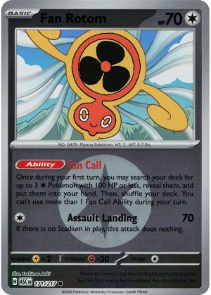 Fan Rotom - 171/217 - Reverse (Energy Symbol)