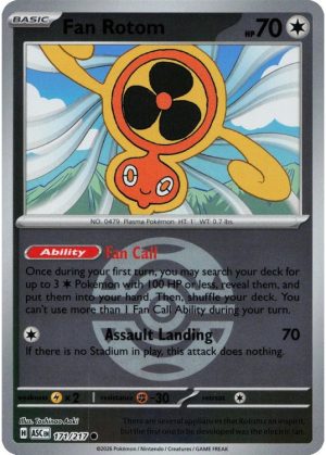 Fan Rotom - 171/217 - Reverse (Poke Ball)