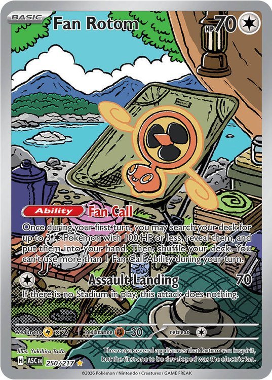 Fan Rotom - 250/217