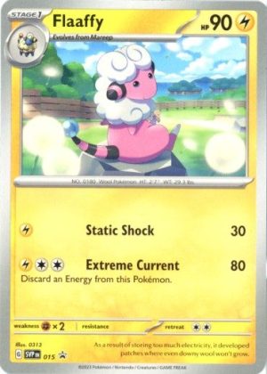 Flaaffy - SVP015 - Pokemon Scarlet & Violet promo