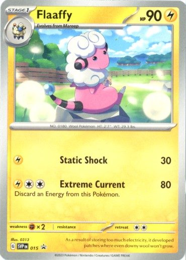 Flaaffy - SVP015 - Pokemon Scarlet & Violet promo