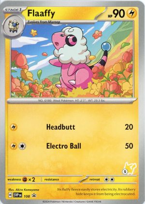 Flaaffy - SVP108 - Pokemon Scarlet & Violet promo