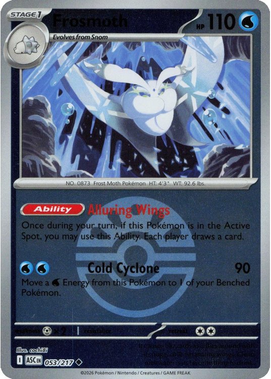 Frosmoth - 053/217 - Reverse (Poke Ball)