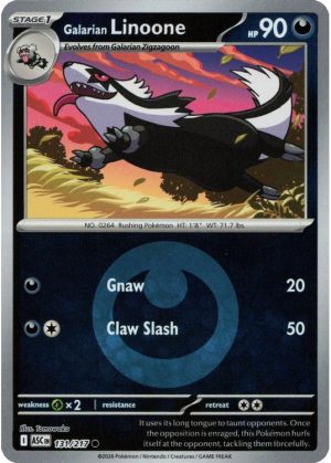 Galarian Linoone - 131/217 - Reverse (Energy Symbol)