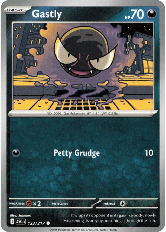 Gastly – 123/217