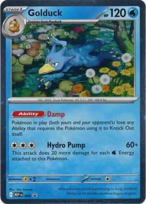 Golduck - MEP008 - Pokemon Mega Evolution promo