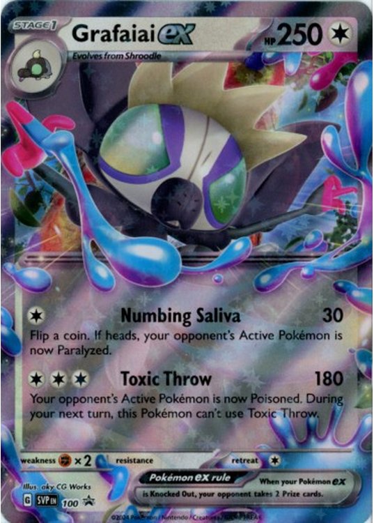 Grafaiai ex - SVP100 - Pokemon Scarlet & Violet promo