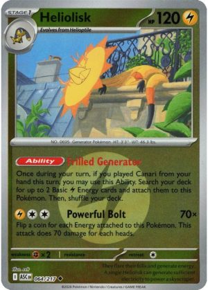 Heliolisk - 064/217 - Reverse (Energy Symbol)