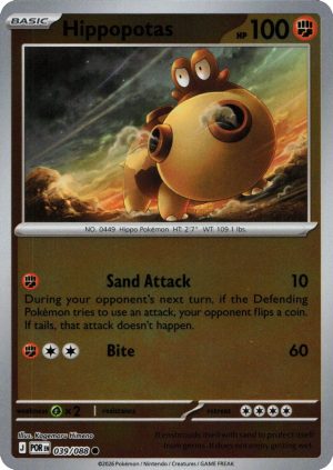 Hippopotas - 039/088 - Reverse