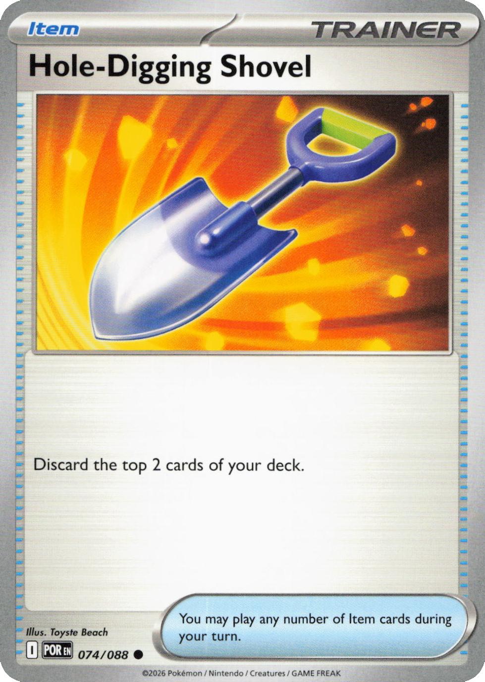 Hole-Digging Shovel - 074/088
