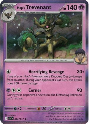 Hop's Trevenant - 096/217 (Holo)