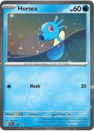 Horsea - SVP137 - Pokemon Scarlet & Violet promo