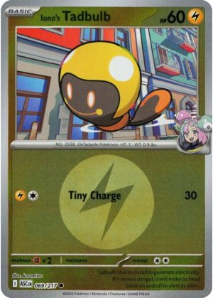 Iono's Tadbulb - 069/217 - Reverse (Energy Symbol)