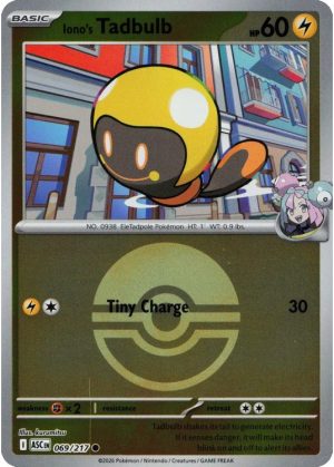Iono's Tadbulb - 069/217 - Reverse (Poke Ball)