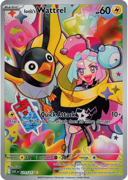 Iono’s Wattrel – 231/217