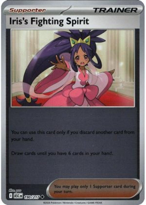 Iris's Fighting Spirit - 190/217 - Reverse