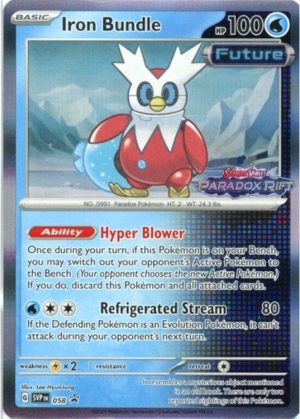 Iron Bundle - SVP058 (Prerelease) - Pokemon Scarlet & Violet promo