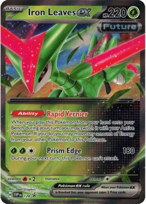 Iron Leaves ex - SVP128 - Pokemon Scarlet & Violet promo