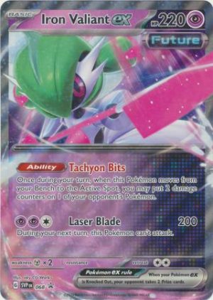 Iron Valiant ex - SVP068 - Pokemon Scarlet & Violet promo