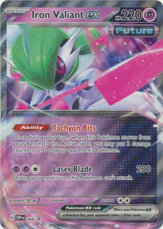 Iron Valiant ex - SVP068 - Pokemon Scarlet & Violet promo