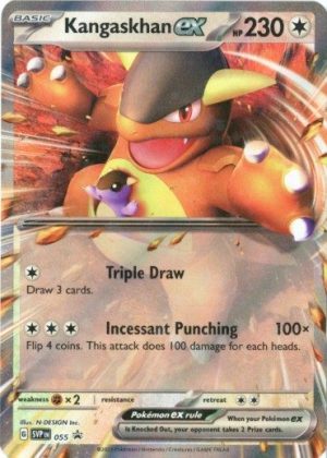 Kangaskhan ex - SVP055 - Pokemon Scarlet & Violet promo