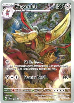 Kingambit - SVP130 - Pokemon Scarlet & Violet promo