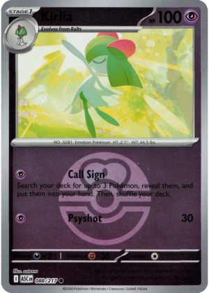 Kirlia - 088/217 - Reverse (Poke Ball)