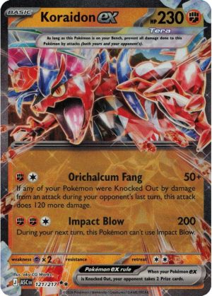 Koraidon ex - 121/217